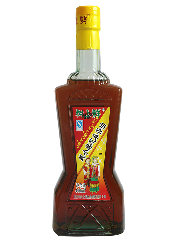 樹上鮮純小磨芝麻香油400ml